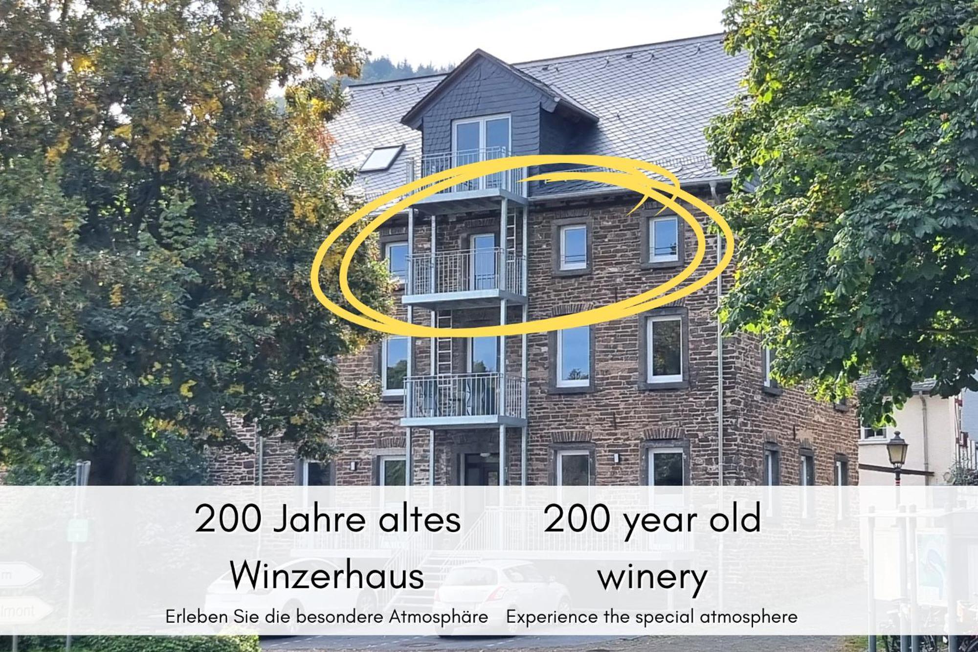 Winzerhaus Am Calmont - Raumwunder Mit Moselblick Apartment Bremm Exterior photo